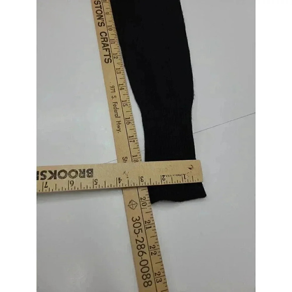 Banana Republic Black Open Front Cardigan Women's Size Small Wool Cashmere Blend - Picture 7 of 7